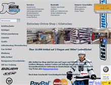 Tablet Screenshot of killahockey.de